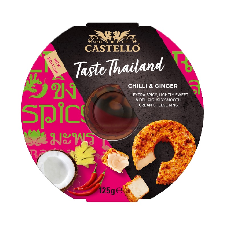 Castello tuorejuusto chili& inkivääri 125g